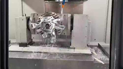 Title machining automobile brake protogype